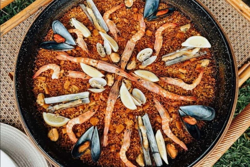Marbella Paella Cooking Show in a Private Finca with Lunch - Key Points