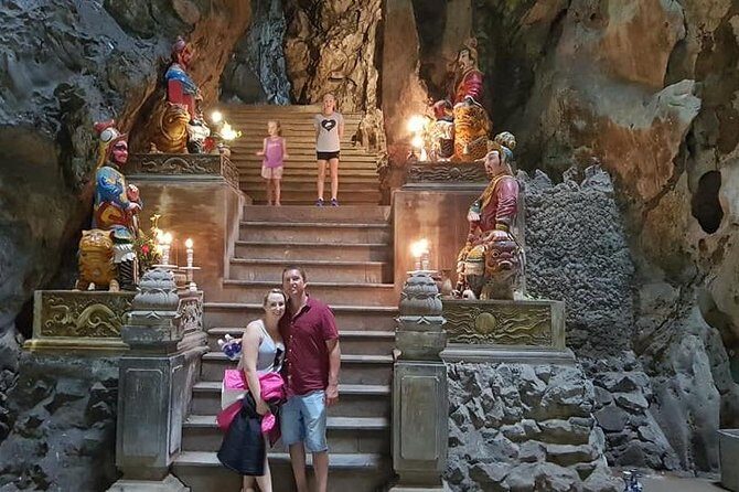 Marble Mountain -Lady Buddha Statue- Peak Monkey Mountain by Car - The Sum Up