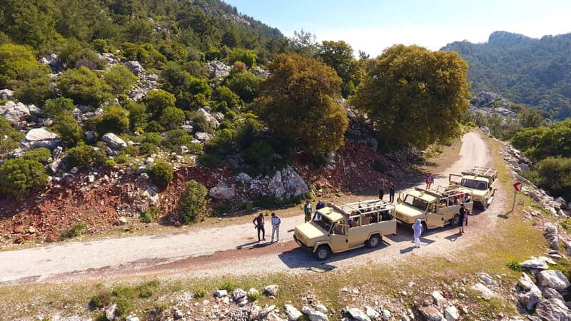 Marmaris: Jeep Safari, Turgut Waterfall, Jesus Beach w/Lunch - Key Points