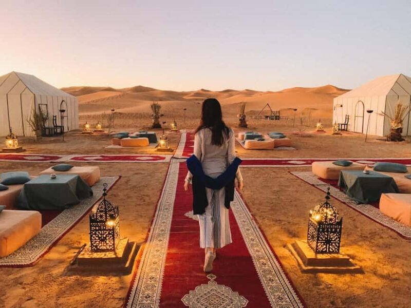 Marrakech: 3-Day Lux Desert Camp Tour with Quad & Camel Ride - Key Points