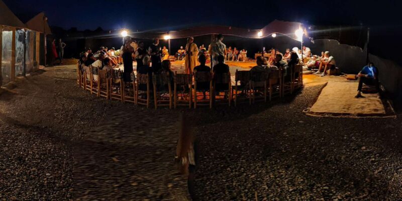 Marrakech: Agafay Camel Ride & Dinner with Fire Show Tour - Key Points