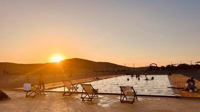 Marrakech: Agafay Desert Camel Ride, Dinner, Fire Show - Key Points