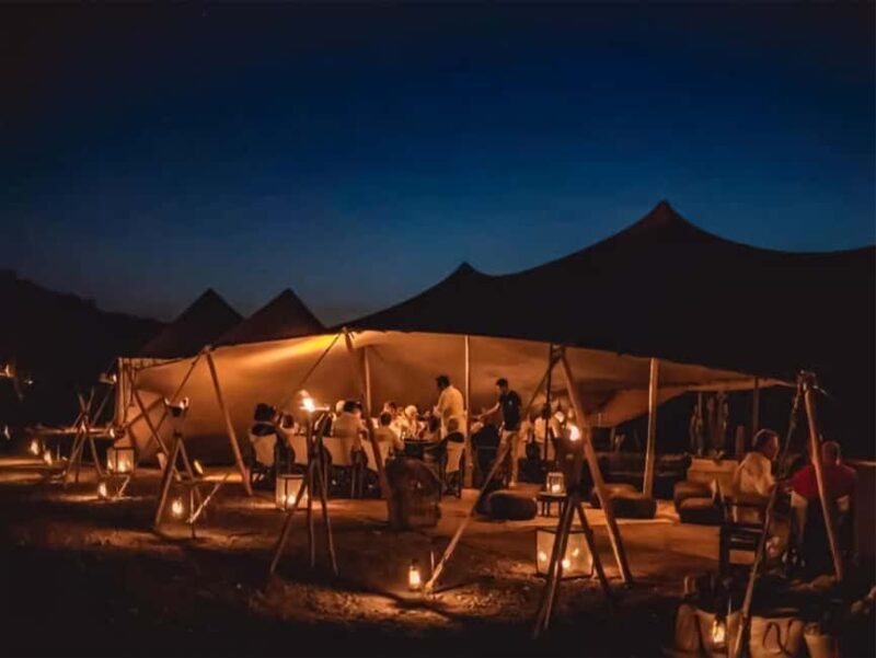 Marrakech: Agafay Desert Camel Ride with Dinner & Show - Discovering the Agafay Desert: What You Can Expect