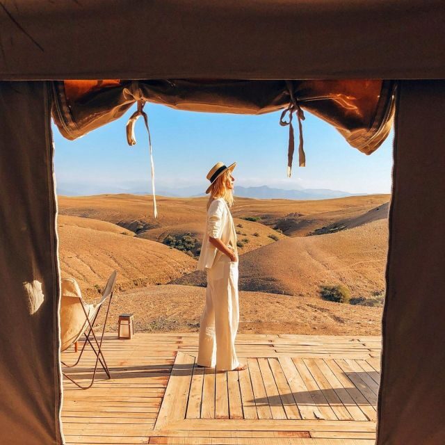 Marrakech: Agafay Desert Camp Lunch with Camel Ride and Pool - Key Points