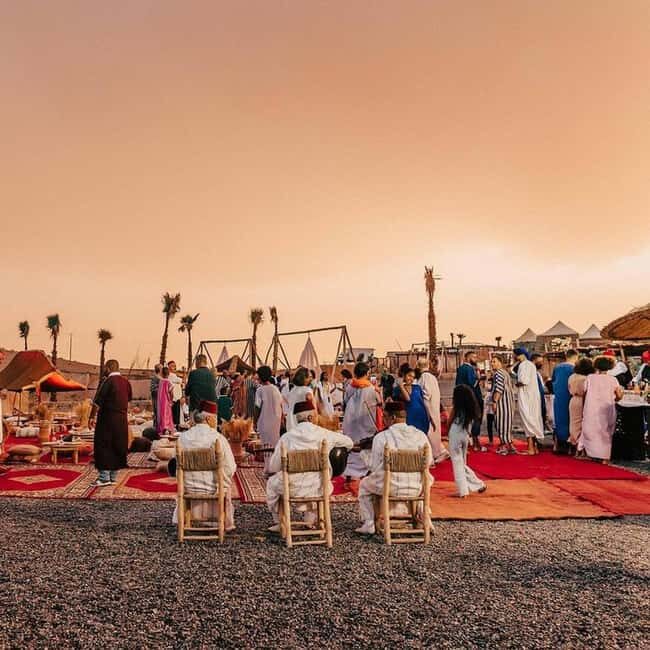 Marrakech: Agafay Desert Dinner Show with Sunset Camel Ride - Key Points