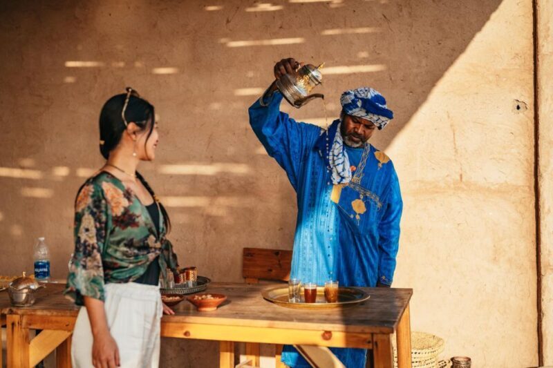 Marrakech: Agafay Desert Overnight, Dinner Show & Pool - Exploring the Agafay Desert Overnight Tour