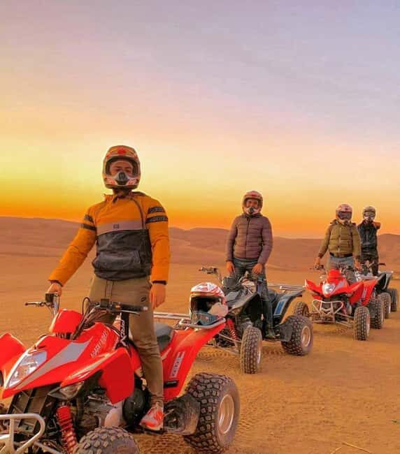 Marrakech: Agafay Desert Quad Biking, Camel Ride Fire Show - The Itinerary: What to Expect on This Desert Adventure