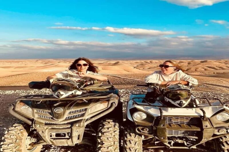 Marrakech: Agafay Desert Quad Biking Tour Camel Rid & Dinner - Exploring the Agafay Desert: What You Can Expect