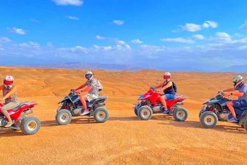 Marrakech: Agafay Desert Quad Biking with Dinner & Show - Key Points