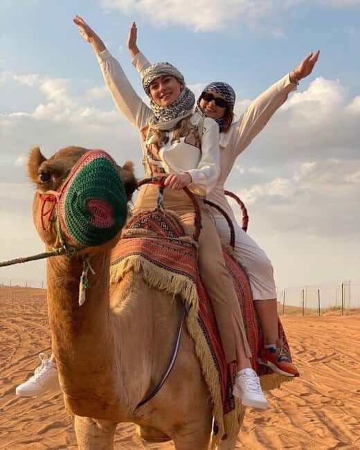 Marrakech: Agafay Desert Quad & Camel Rides with Dinner Show - The Serene Camel Ride: A Traditional Touch