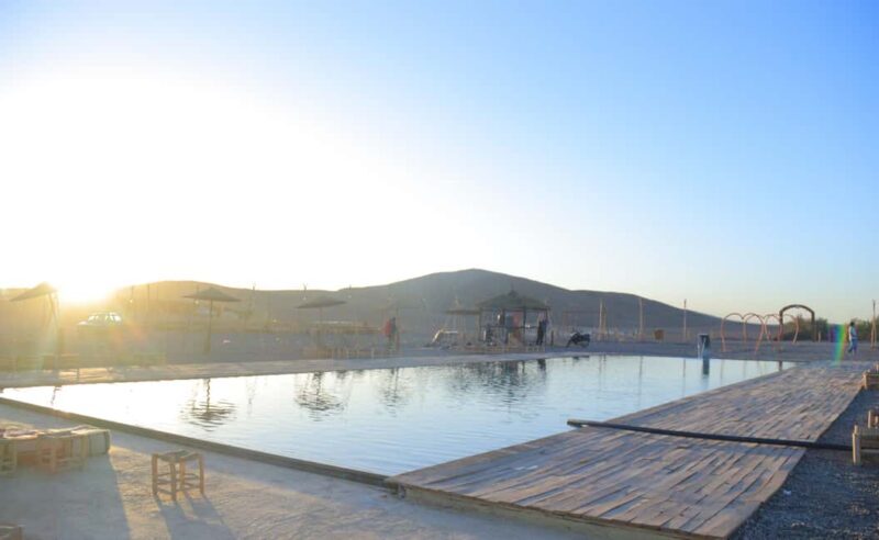 Marrakech: Agafay Desert Quad & Camel Rides with Dinner Show - Camel Ride at Sunset — A Peaceful Escape