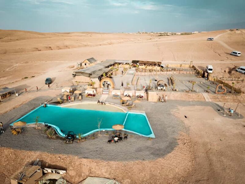 Marrakech: Agafay Desert Quad & Camel Rides with Dinner Show - Overview of the Experience