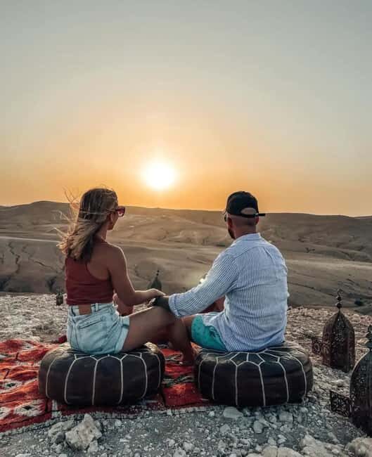 Marrakech :Agafay Desert Sunset Camel Ride & Dinner show - Key Points