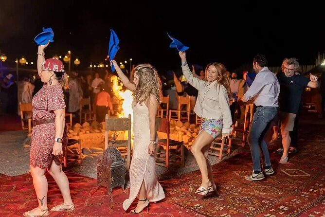 Marrakech Agafay Desert Sunset: Camel Ride & Traditional Dinner - Key Points