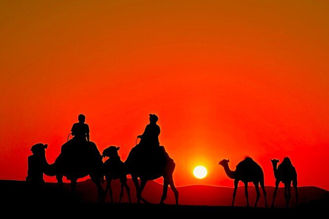Marrakech Agafay Desert Sunset: Camel Ride & Traditional Dinner - Whats Included and Whats Not