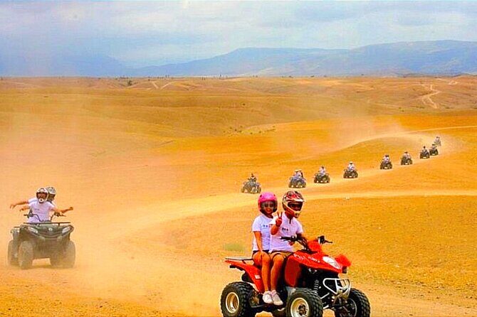 Marrakech Agafay Desert Tour with Quad, Camel Ride and Dinner - Key Points