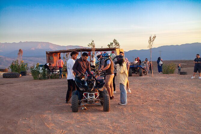 Marrakech Agafay quad bike camel ride with diner music fier show - FAQ