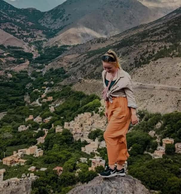 Marrakech: Atlas Mountains 3 Valleys Hike W Lunch&Waterfalls - The Waterfalls and Hiking Experience