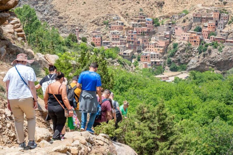 Marrakech: Atlas Mountains Valleys, Waterfall & Berber Lunch - Key Points