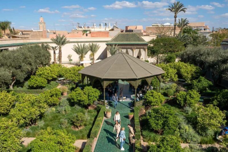 Marrakech: Ben Youssef Medersa, Le Jardin Secret & Souk Tour - Authentic Experiences that Make a Difference
