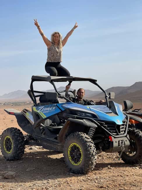 Marrakech: buggy ATV Palmeraie Tour with Tea break - An Insider’s Look at Marrakech’s Palmeraie ATV and Buggy Tour