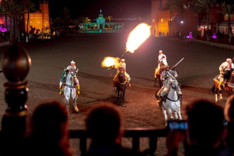 Marrakech: Chez Ali Fantasia Folklore Show & Moroccan Dinner - Key Points