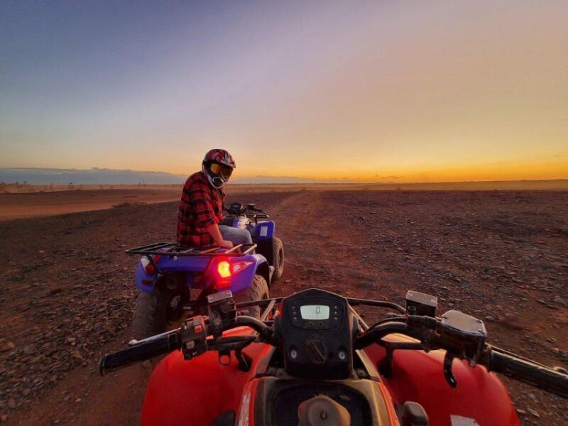 Marrakech: Desert and Palm Grove Sunset Quad Tour with Tea - A Genuine Look at the Marrakech Desert and Palm Grove Sunset Quad Tour