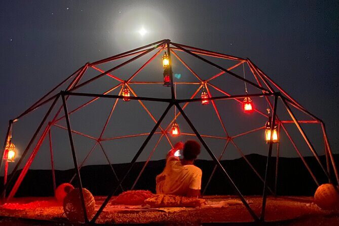 Marrakech desert dinner & sunset camel ride & bonfire music dance - Key Points