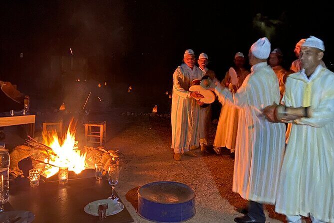 Marrakech desert dinner & sunset camel ride & bonfire music dance - Authenticity and Cultural Touches
