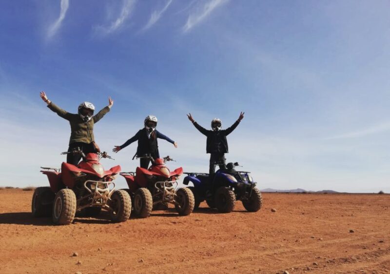 Marrakech Desert & Palm Grove Quad Bike Tour - The Sum Up