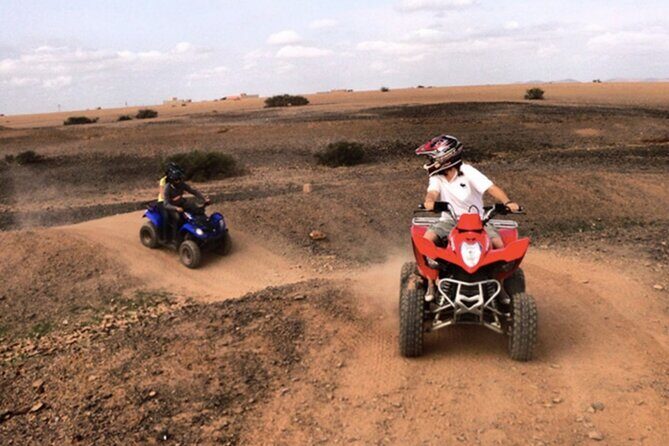 Marrakech Desert : Quad Biking, Camel Ride, Dinner Show - Arriving at the Desert: The Agafay Landscape
