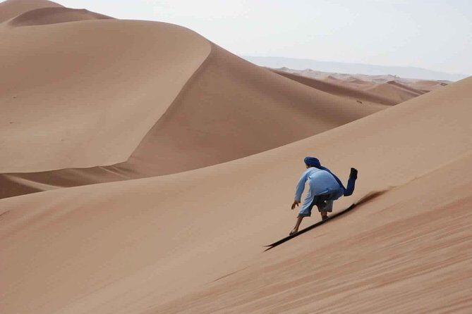 Marrakech Desert Trip Chigaga Dunes Riding Camel Sandboarding - Frequently Asked Questions