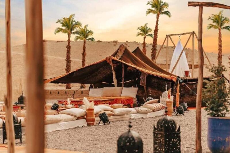 Marrakech: Dinner in Agfay Desert, Camel Ride & Fire Show - A Closer Look at the Tour Experience