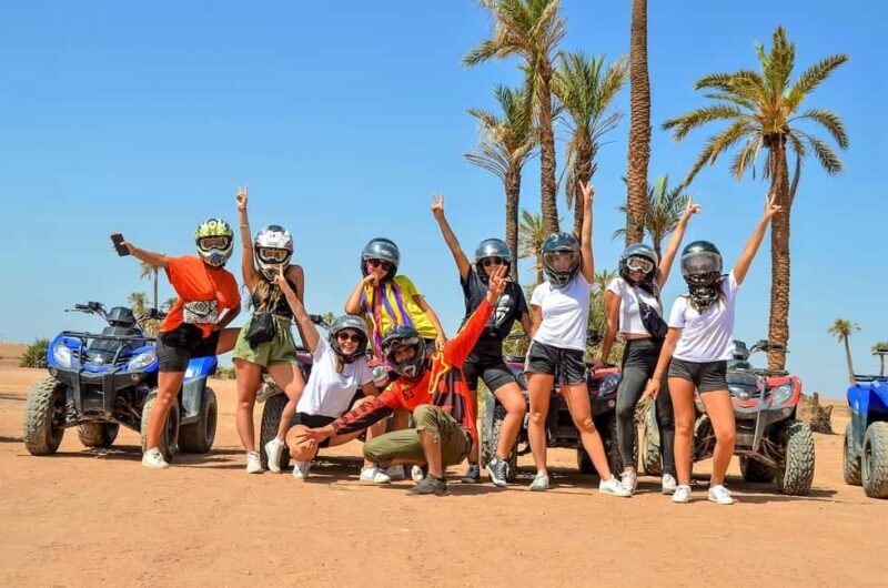 Marrakech: Dunes of the Palmeraie Quad Bike Ride with Tea - The Ride: A Scenic, Varied Landscape