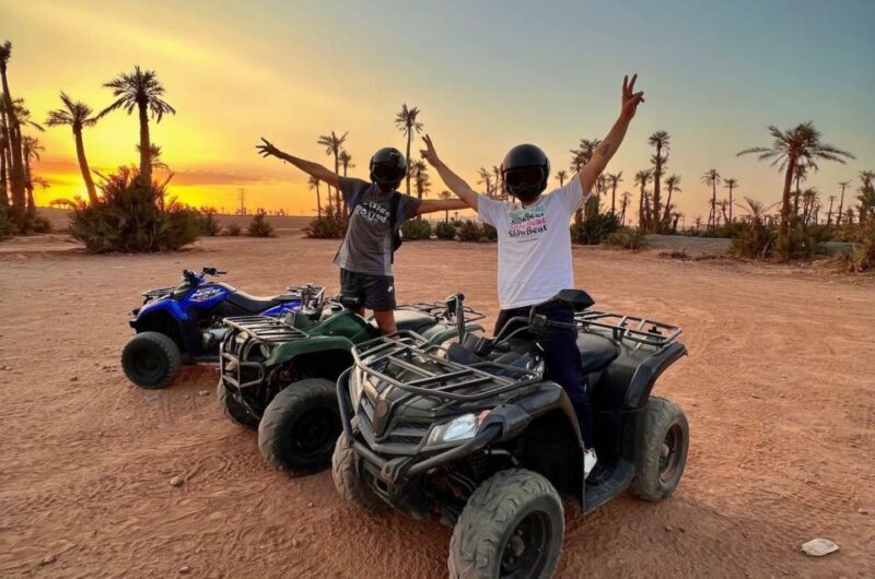 Marrakech: Dunes of the Palmeraie Quad Bike Ride with Tea - Returning & Reflection