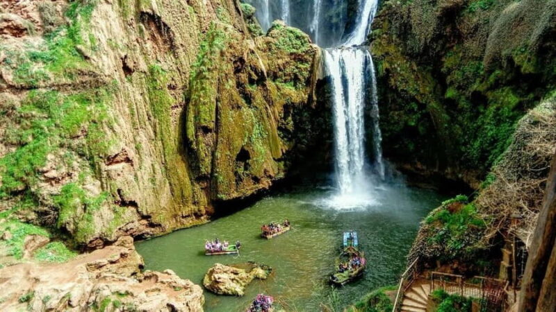 Marrakech: excursion ouzoud waterfall - Key Points