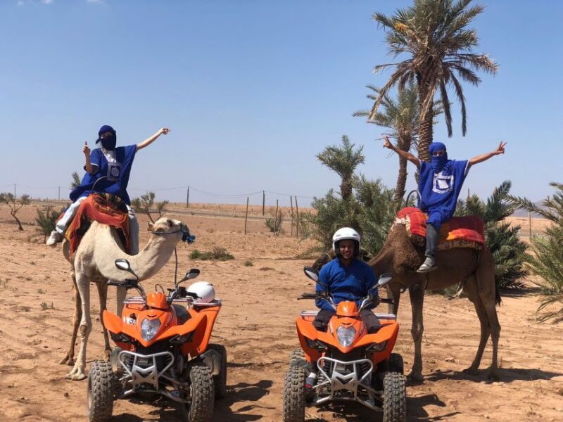 Marrakech: Guided Quad Bike and Camel Ride Tour with Tea - FAQ