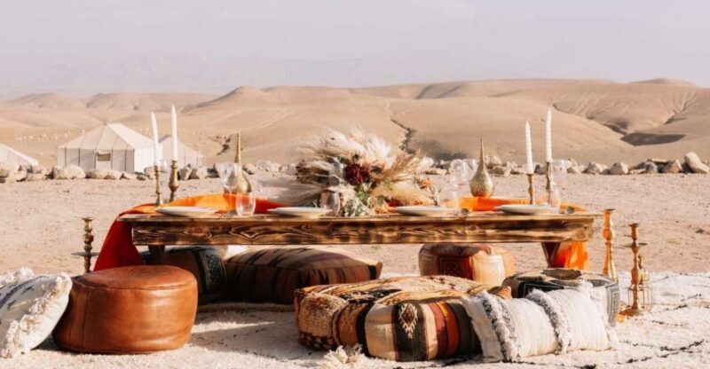 Marrakech: Magical Lunch in Agafay Desert with Swimming pool - The Experience: What to Expect from This Day Trip