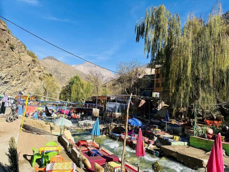 Marrakech: Ourika Valley, Atlas Mountains, Waterfall & Lunch - Key Points