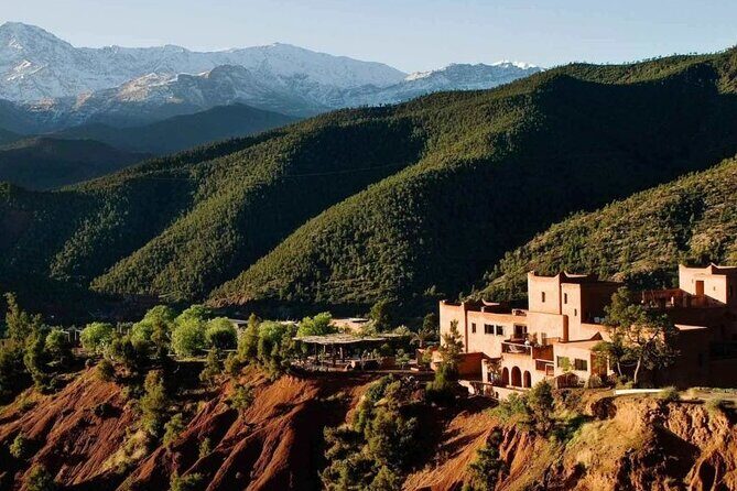 Marrakech : Ouzoud Waterfalls, Guided MountainTour & Boat Ride - Transportation and Group Size