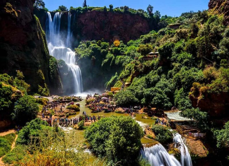 Marrakech: Ouzoud Waterfalls Trip, Guide & Boat + Lunch - Key Points