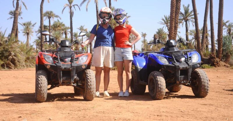 Marrakech: pack quad and camel ride in the palm grove - Key Points