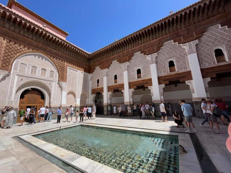 Marrakech: Palace, Museum, Madrasa & Medina Highlights Tour - The Opulence of Dar El Bacha Museum