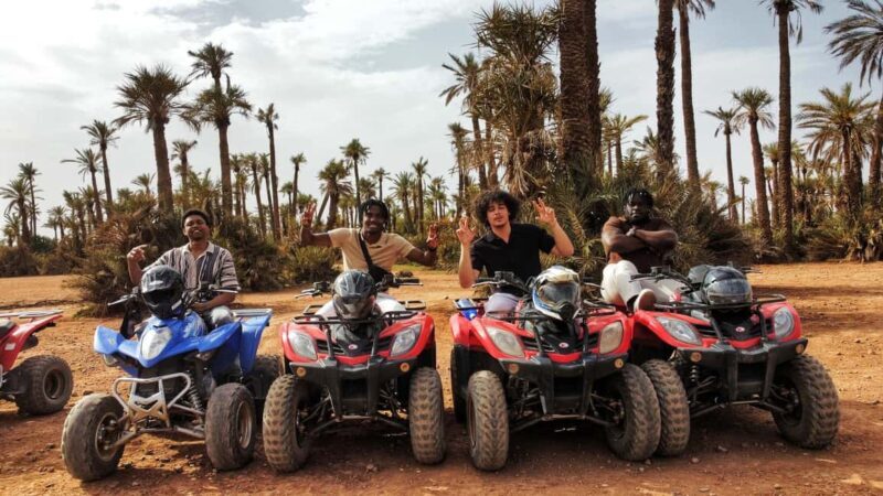Marrakech: Palmeraie Guided Quad Biking Tour with Tea - What to Expect from the Tour