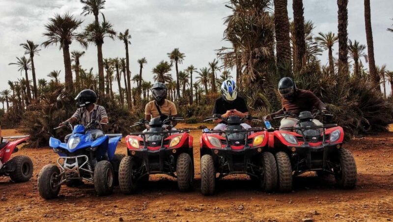 Marrakech: Palmeraie Guided Quad Biking Tour with Tea - Authentic Reviews and What They Reveal