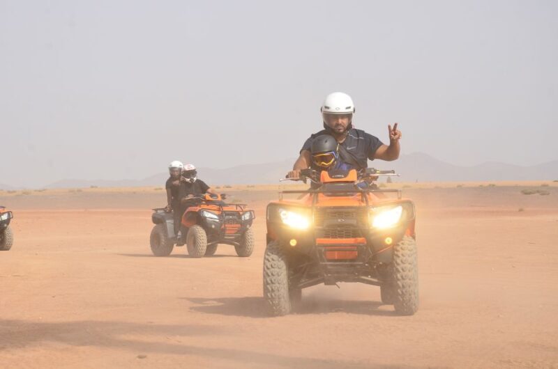 Marrakech: Palmeraie Guided Quad Tour with Tea Break - Key Points