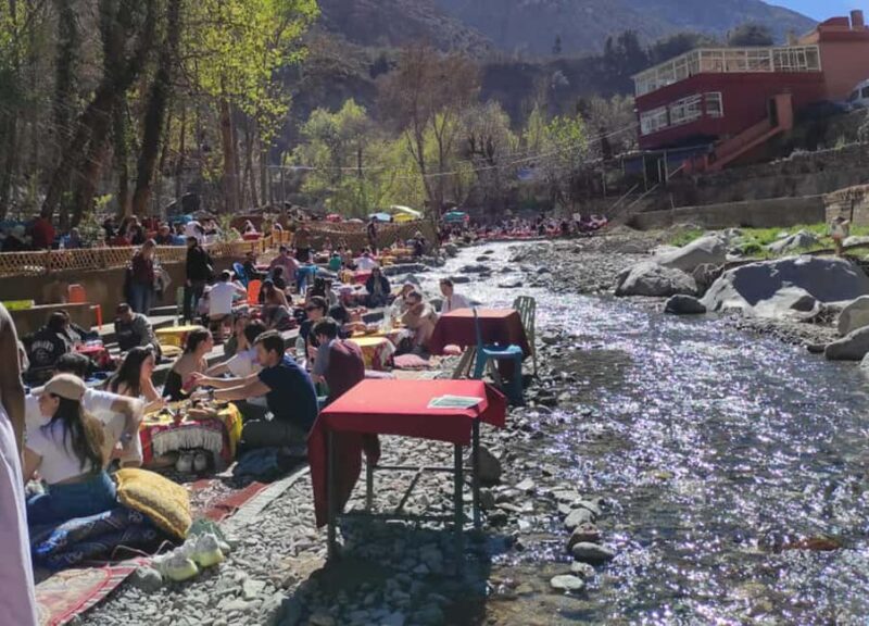 Marrakech : Private To Ourika Valley Atlas Mountains & Lunch - Lunch with a View: Moroccan Cuisine in Serenity