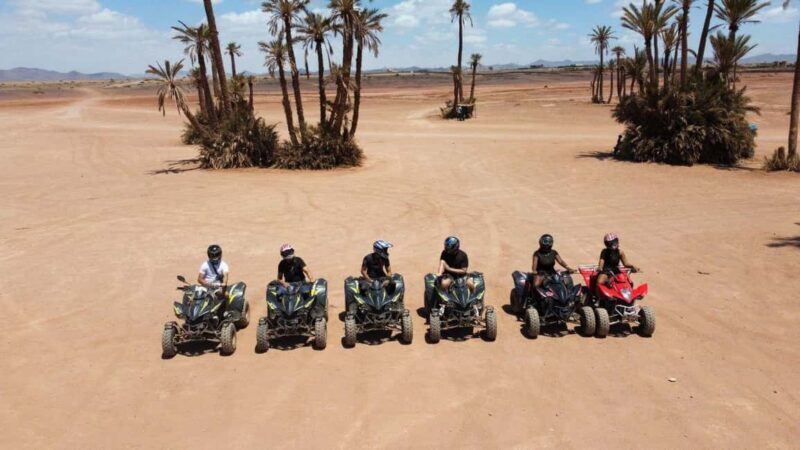 Marrakech: Quad activity in the Palmeraie with Tea break - FAQs