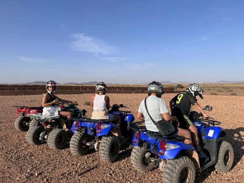 Marrakech: Quad bike adventure in the desert with views of the Palmeraie - Key Points