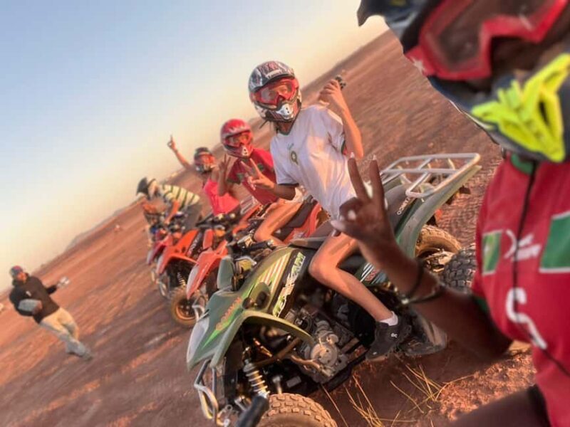 Marrakech: Quad bike adventure in the desert with views of the Palmeraie - What the Tour Entails: A Step-by-Step Breakdown